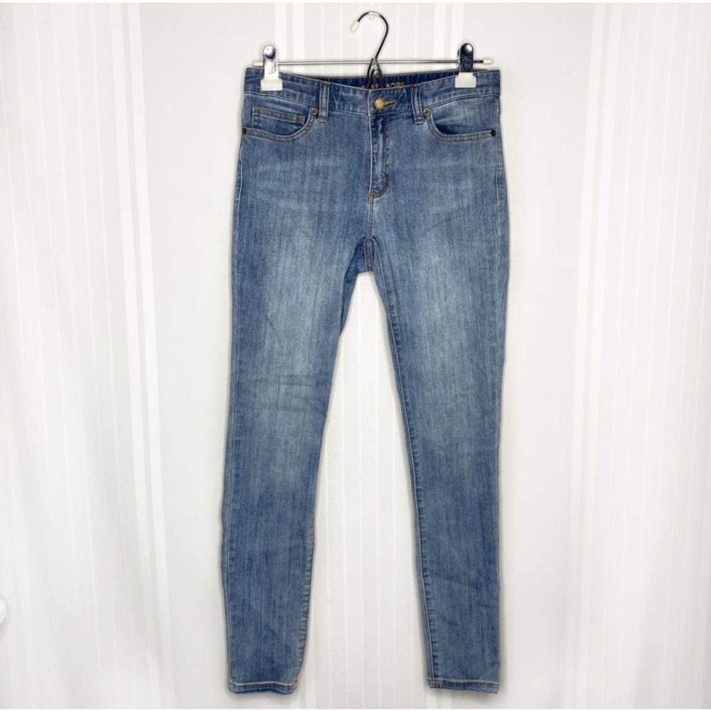 Michael Kors Lightwash Skinny Jeans Size 2 Cotton Blend Pants w/ Pockets